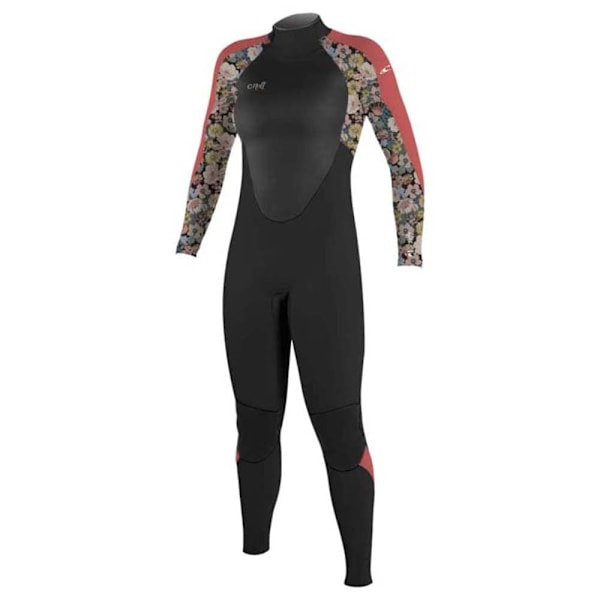 O´neill Wetsuits Langærmet Neoprendragt Med Lynlås Bagpå Epic 5/4 Sort 12