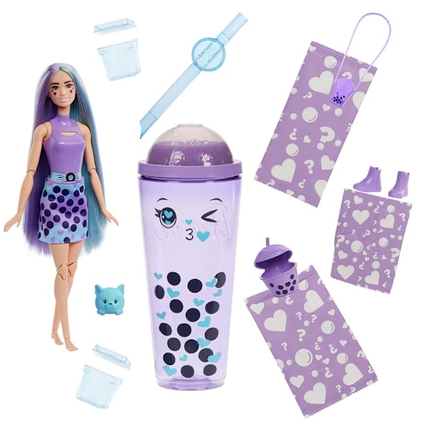Barbie Pop Paljastaa Boba Series Taro Milk -nuken