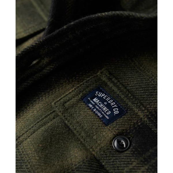 Superdry Wool Miller Overtrøje Grøn 2XL Mand