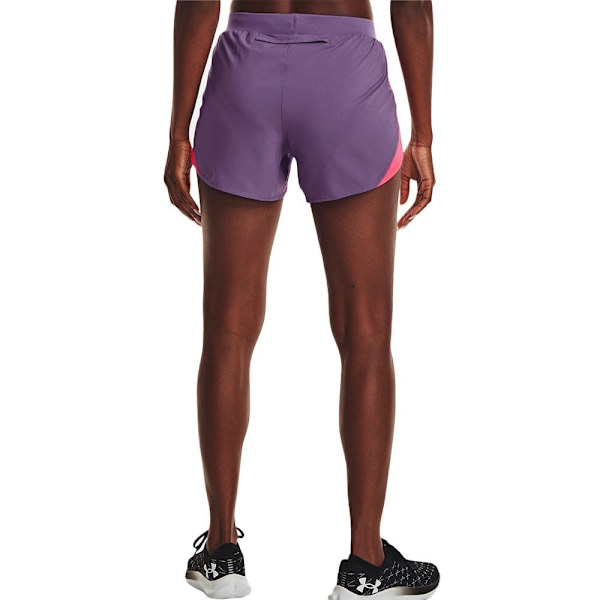 Under Armour Shortsit Fly By Elite 3´´ Violetti XL Nainen