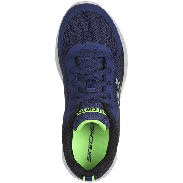 Skechers Microspec Ii Vovrix Sko Blå EU 28 1/2 Dreng