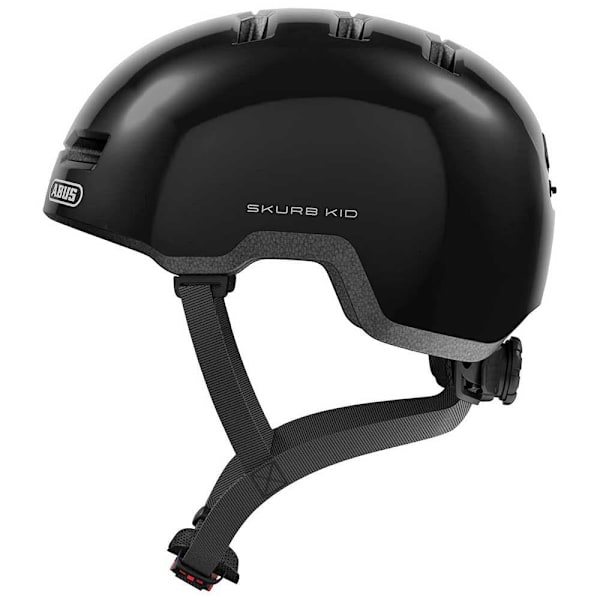 Abus Skurb Juniorhjelm Sort S