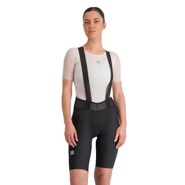 Sportful Srk Bib Cykelbyxor Utan Axelband Svart S Kvinna