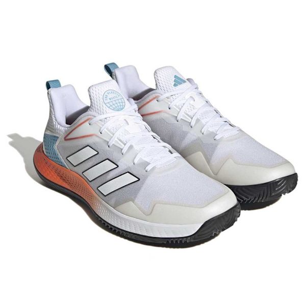 Adidas Alla Hovskor Defiant Speed Clay Vit EU 39 1/3 Man