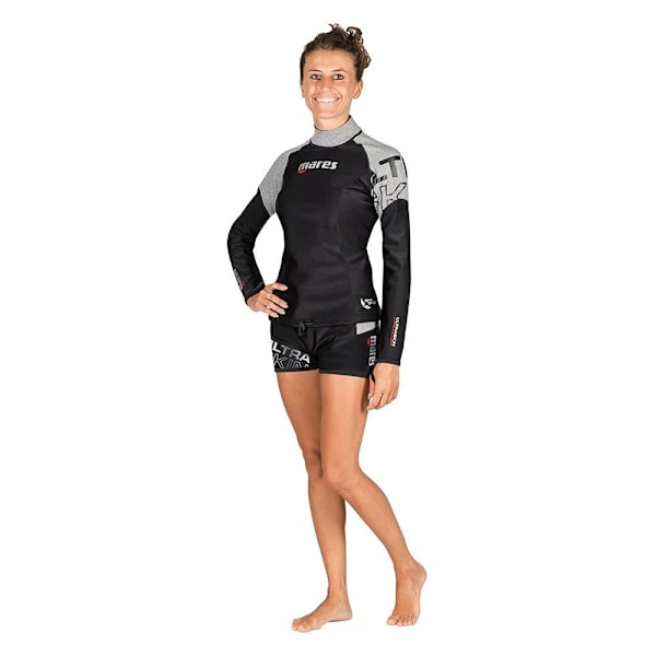 Mares Langærmet T-shirt Kvinde Ultra Skin Sort XS