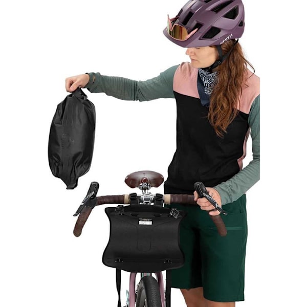 Osprey Escapist Ohjaustangon Laukku Musta L