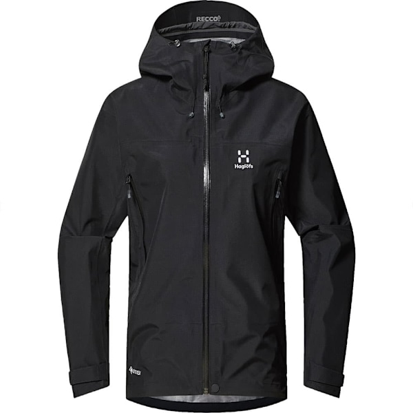Haglofs Roc Flash Goretex Jakke Sort L Kvinde