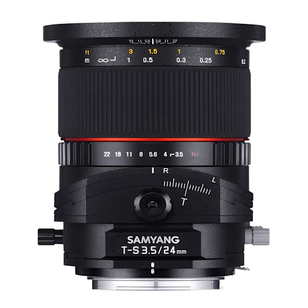 Samyang Mf 3.5/24 T/s Sony Musta