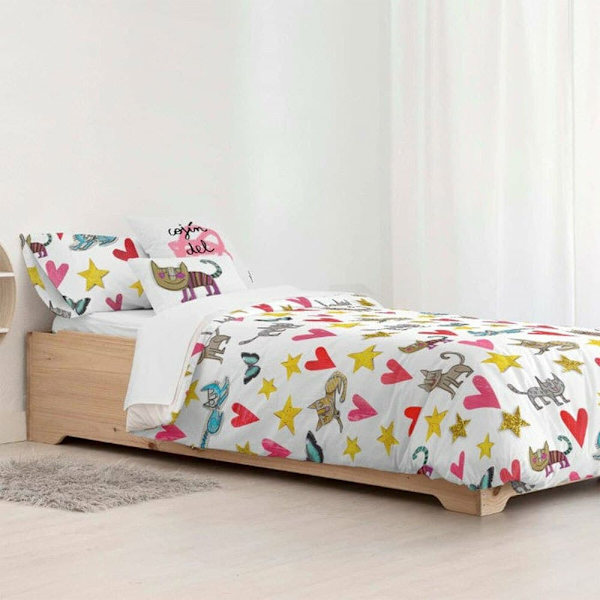 Muare Nordic Cotton Cover För Gatets 80x200 Centimeter