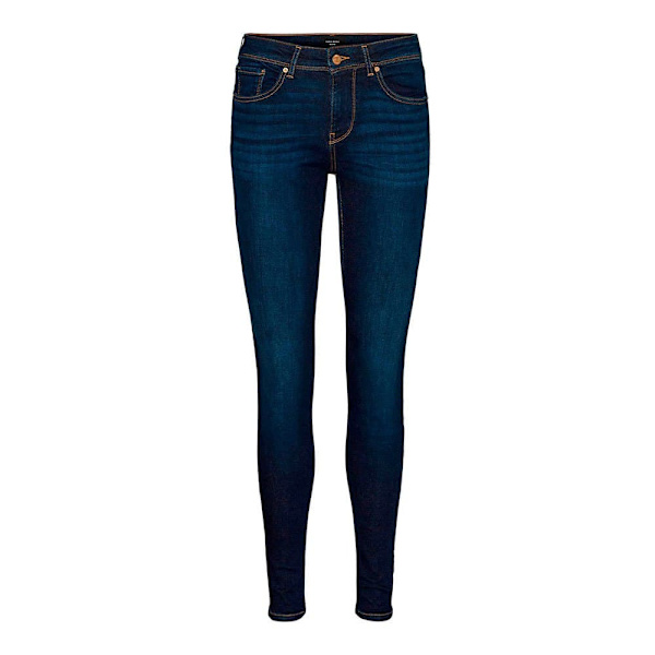 Vero Moda Jeans Lux Mr Slim Ri347 Ga Blå XS / 32 Kvinde