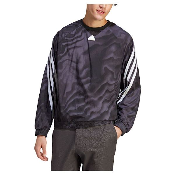 Adidas Huppari Fi Aop Crew Musta S Mies