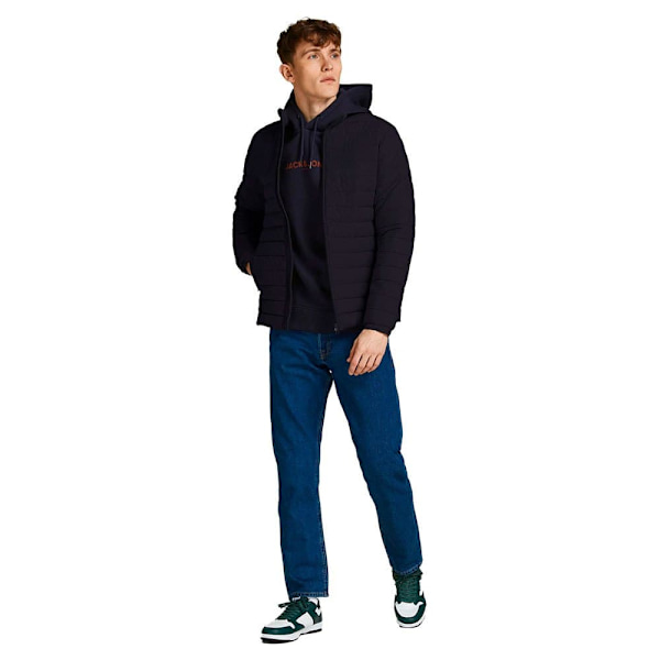 Jack & Jones Jakke Recycle Puffer Collar Sort XS Mand