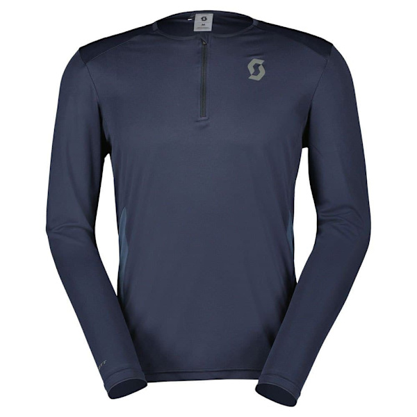 Scott Langærmet T-shirt Endurance Tech Blå L Mand