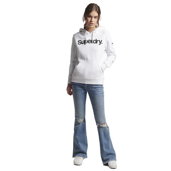 Superdry Hættetrøje Cl Ub Hvid XS Kvinde
