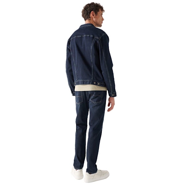 Salsa Jeans Jakke S-activ Regular Fit Blå XL Mand