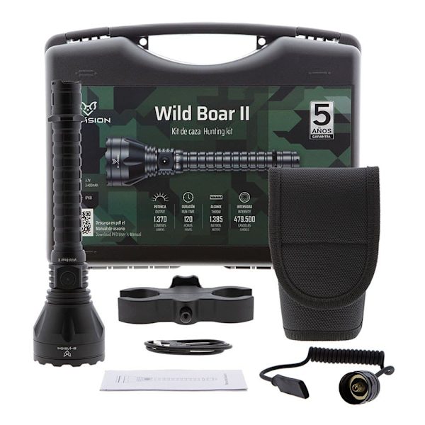 Bat Vision Taskulamppu Wild Boar Ii  1375 Lumens