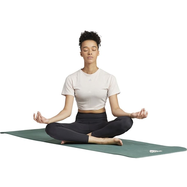 Adidas Kortærmet T-shirt Yoga St Wrap Lilla L Kvinde