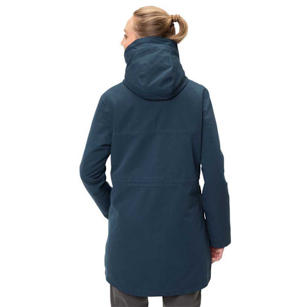 Vaude Parkas Manukau Ii Blå 42 Kvinna