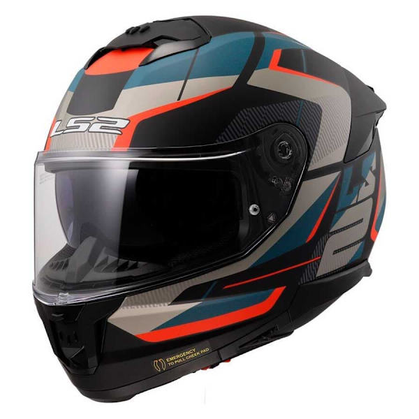 Ls2 Ff808 Stream Ii Road Fullface-hjälm  M