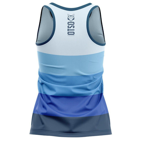 Otso Sleeveless T-shirt Blå S Kvinna