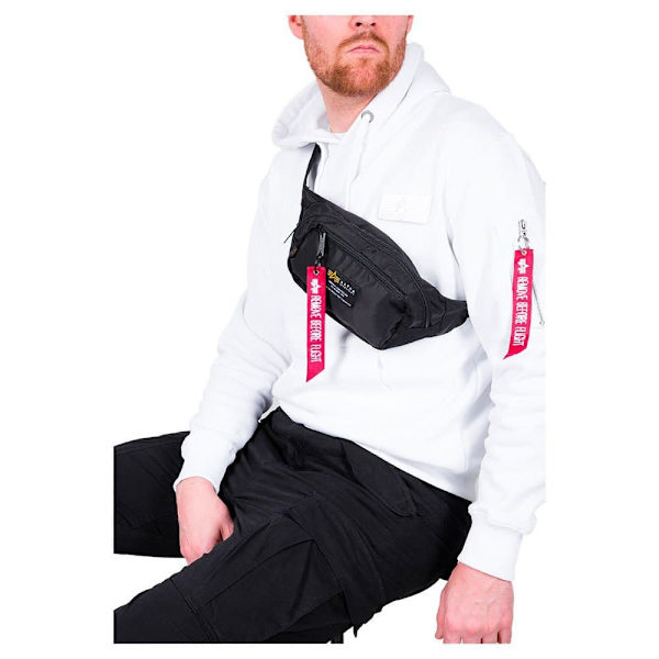 Alpha Industries Crew Vyölaukku Musta