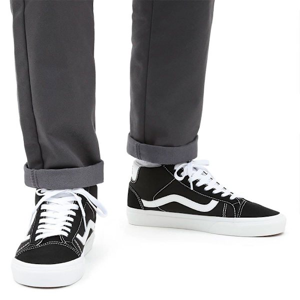Vans Mid Skool 37 Sko Sort EU 36 Mand