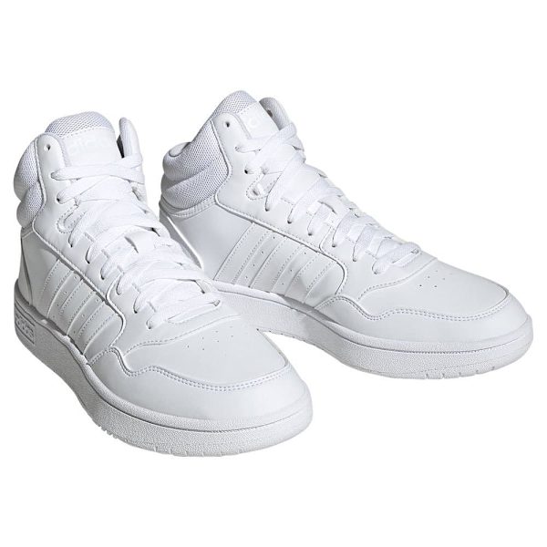 Adidas Hoops 3.0 Mid Lenkkarit Valkoinen EU 48 Mies