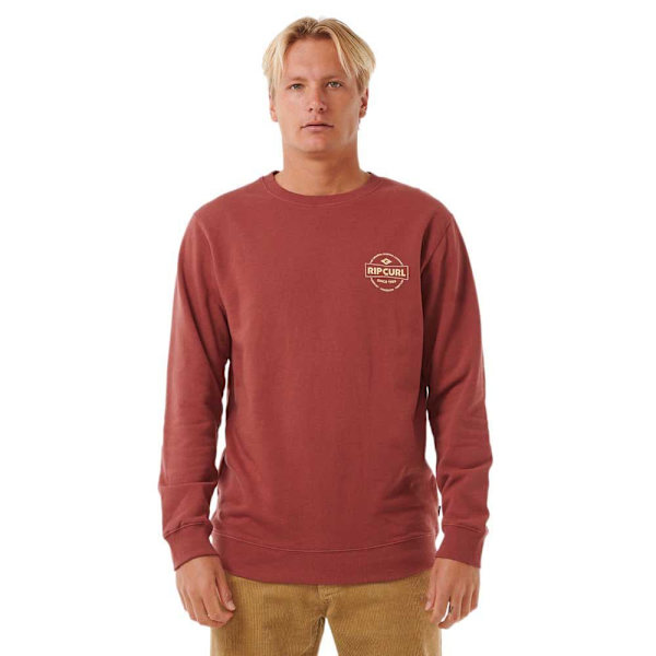 Rip Curl Stapler Sweatshirt Rød M Mand