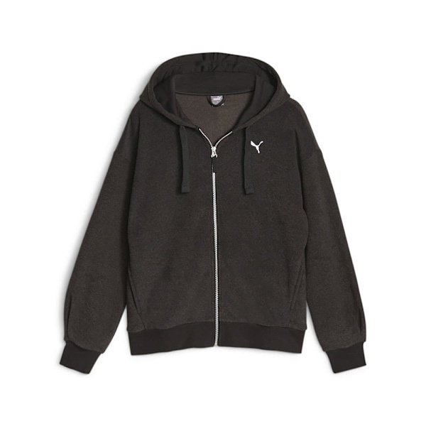 Puma Sweatshirt Med Fuld Lynlås Her Winterized Sort S Kvinde