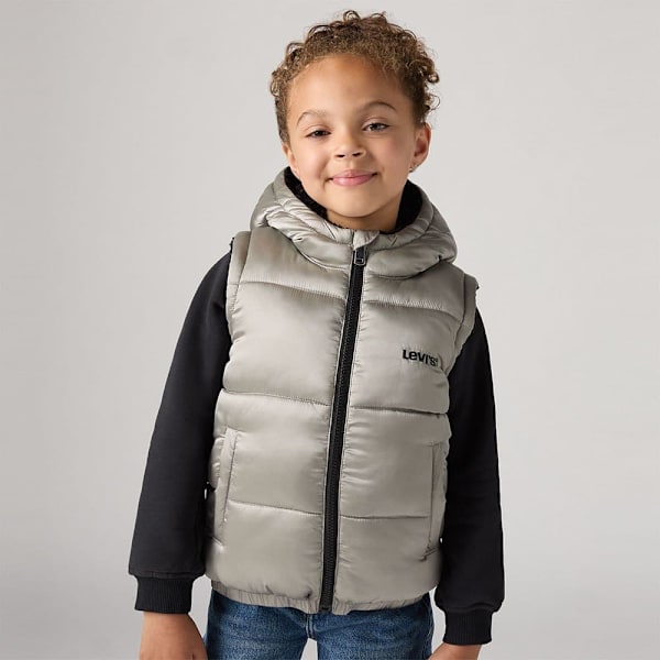 Levi´s ® Kids Reversible Liivi Hopeinen 5 Years