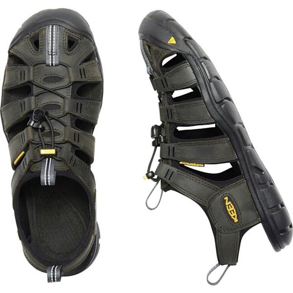 Keen Sandaler Clearwater Cnx Leather Sort EU 42 1/2 Mand
