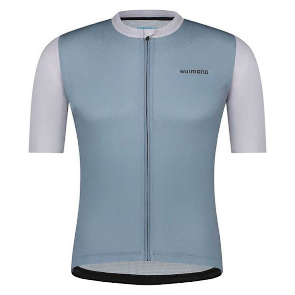 Shimano Aria Aerolite Kortærmet Trøje Blå XL Mand