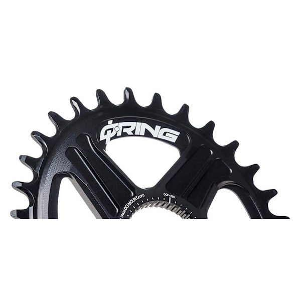 Rotor Kæderring Q-ring Oval Direct Mount Mtb Sort 38t