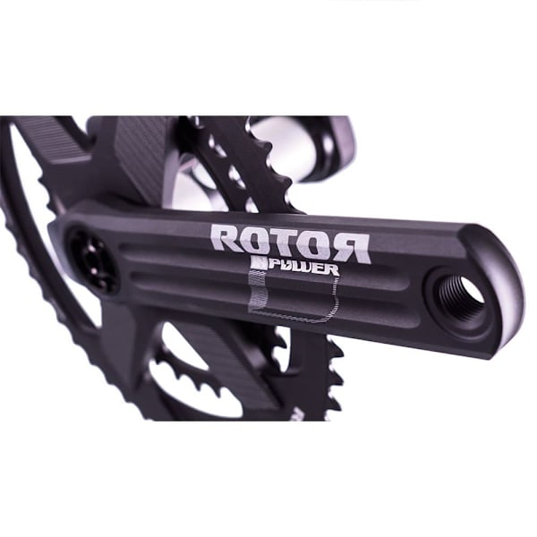 Rotor Inpower Road Direct Kranksæt Med Effektmåler Sort 175 mm