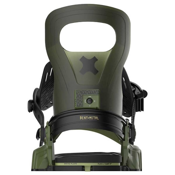 Bent Metal Logic Snowboardbindinger Grøn L
