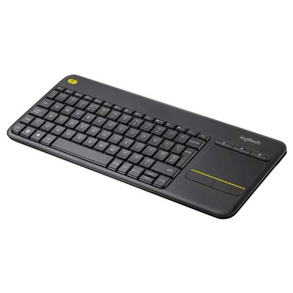 Logitech Trådløst Tastatur K400 Plus Sort French QWERTY Sort