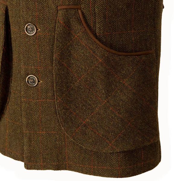 Pasion Morena Skydevest New Tweed Brun 4XL