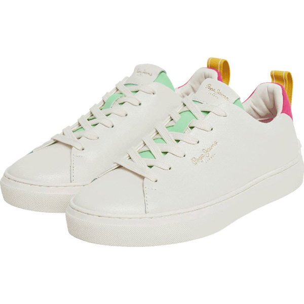 Pepe Jeans Utbildare Camden Street Beige EU 41 Kvinna