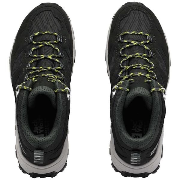 Jack Wolfskin Vojo Tour Texapore Mid Vandrestøvler Sort EU 48 Mand