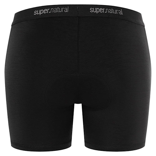 Super.natural Grava Padded Shorts Sort L Kvinde