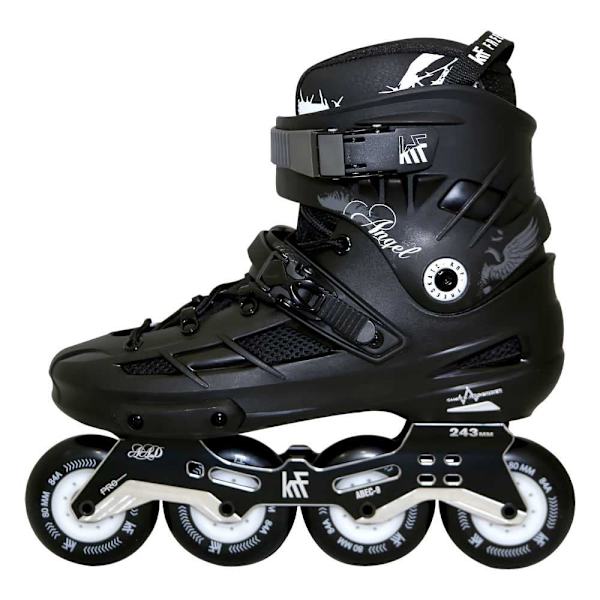 Krf Inline Skøjter Angel 4x80 Sort EU 38