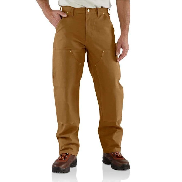 Carhartt Loose Fit Byxor Duck Double Front Brun 32 / 32
