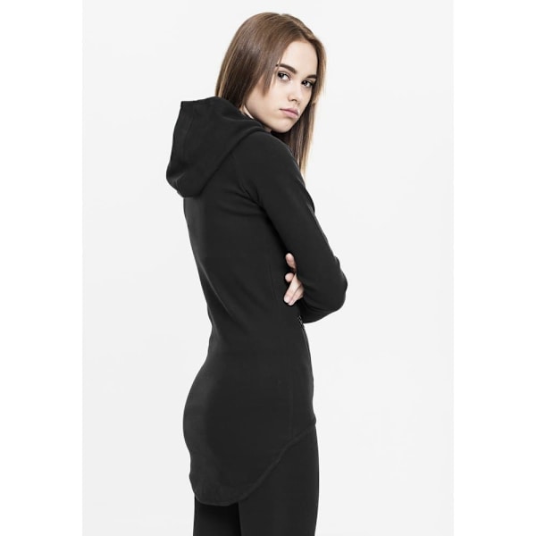 Urban Classics Sweatshirt Athletic Interlo Zip Sort XS Kvinde