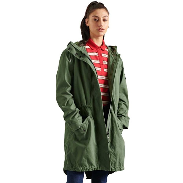 Superdry Jacka M51 Grönt S Kvinna