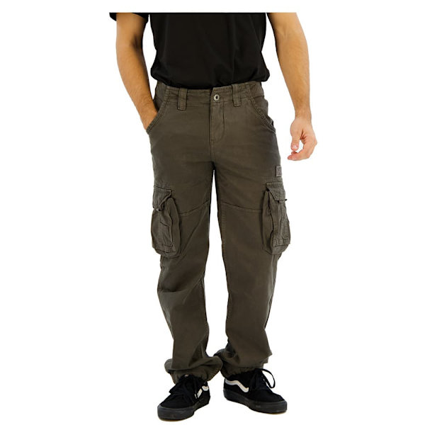Alpha Industries Jet Byxor Grå 32 Man