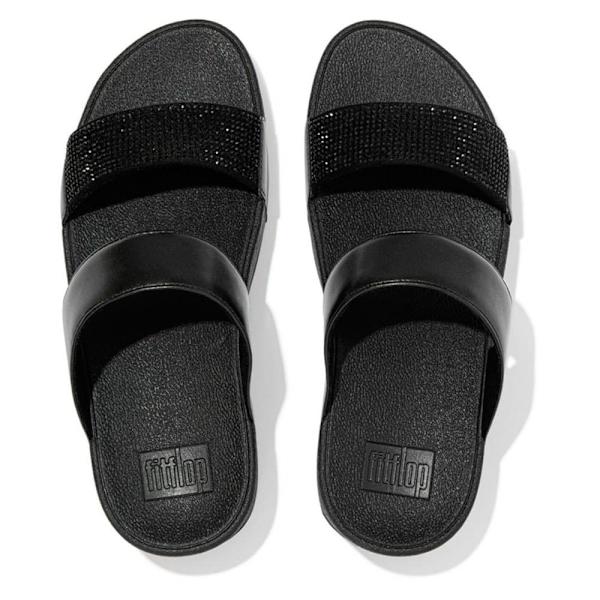 Fitflop Sandaler Lulu Crystal Svart EU 40 Kvinna