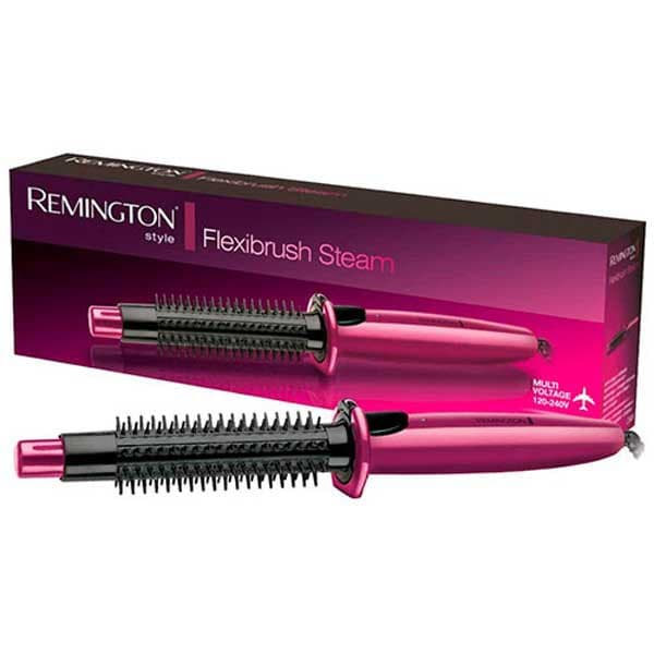 Remington Hårstyler Flexibrush Steam Rosa Lyserød, Sort