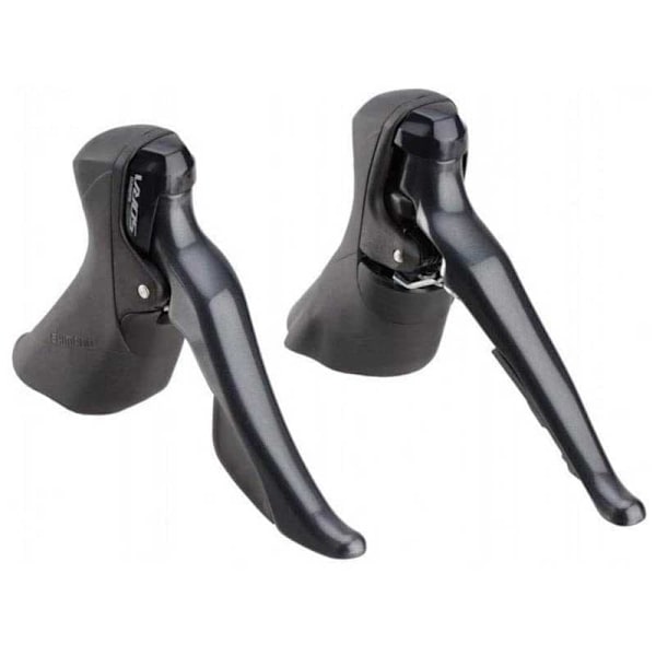 Shimano Jarrukahva Kanssa Vaihdevipu Dual Control Lever (3x9-speed) Sora Eu Hopeinen 3 x 9s
