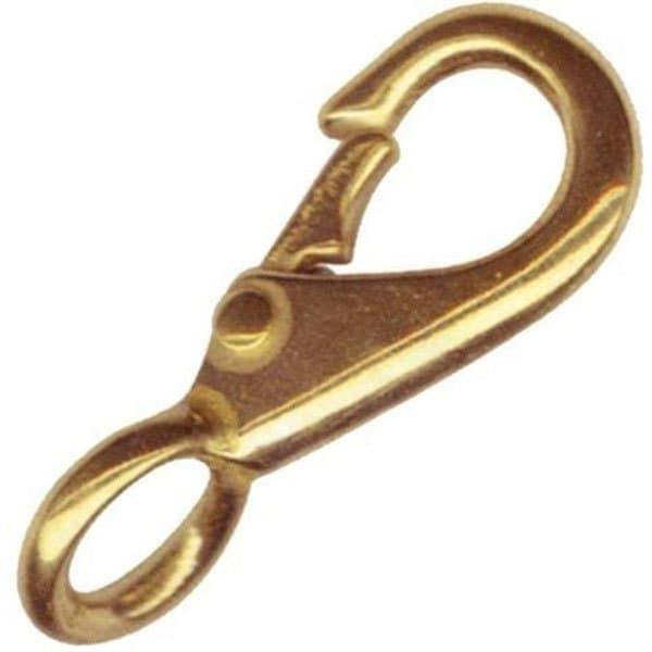 Kong Fast Snap-hook 10 Enheder Gylden 73 mm