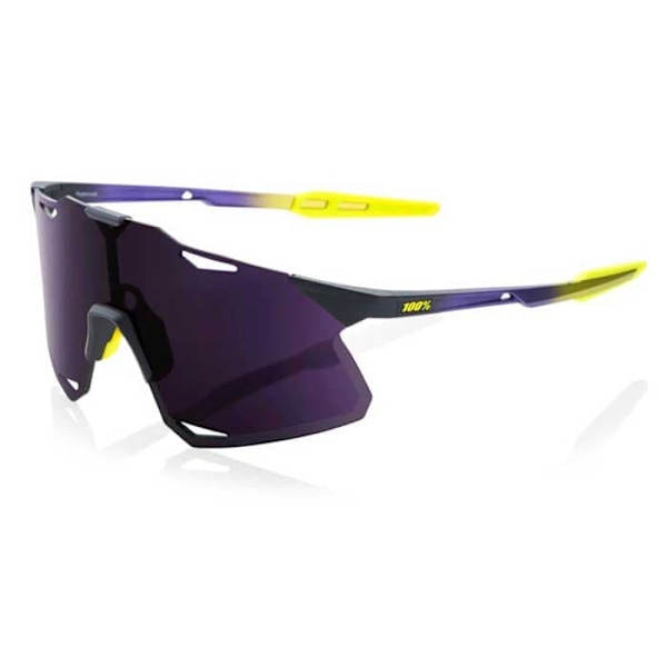 100percent Solbriller Hypercraft Sort Dark Purple Lens/CAT3